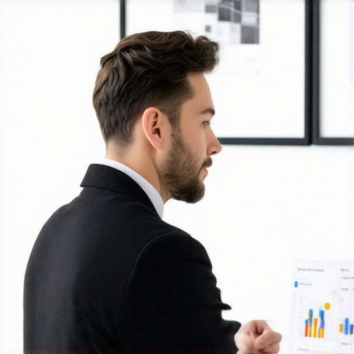 Business owner studying analytics dashboard for Pennsylvania local SEO