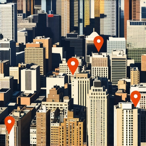 Pittsburgh Google Maps Optimization Cityscape of Pittsburgh with Google Maps annotations showcasing local business locations.