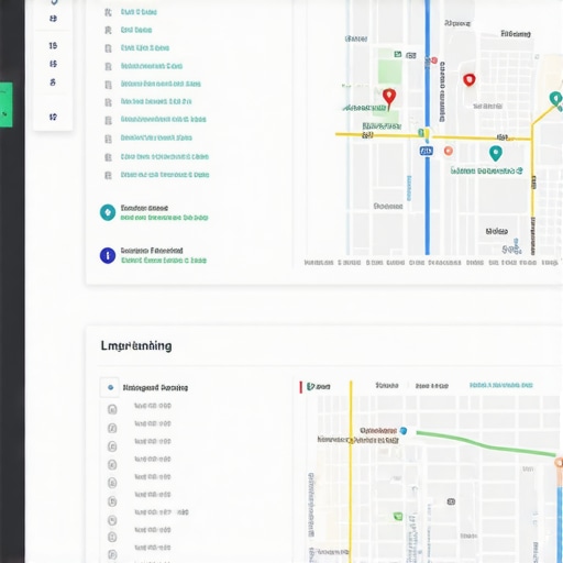 Screenshot displaying local business rank progression on Pittsburgh Google Maps.