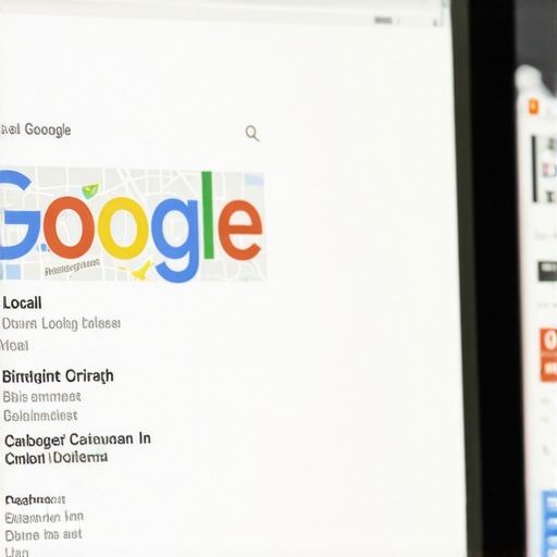A screenshot showing local business listings on Google Maps for Pittsburgh.