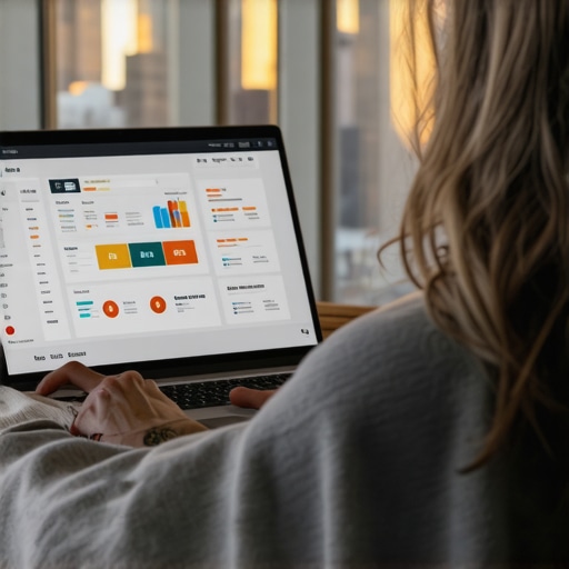 Maximize Local SEO with Proper Tools in Pittsburgh Person using SEO tools on a laptop with Pittsburgh skyline behind